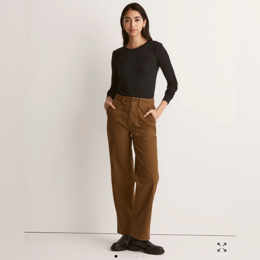 NWT MADEWELL Perfect Vintage Wide Leg Pant 29